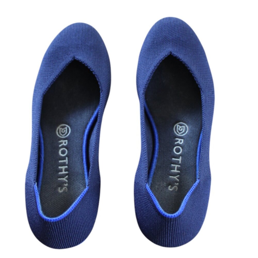 Rothy's Blue Size 8 Flats